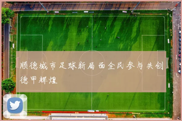 顺德城市足球新局面全民参与共创德甲辉煌